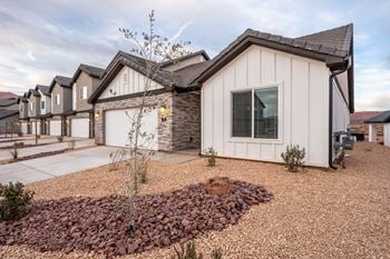 Unique one-level townhome floorplans